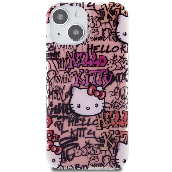 Etui Hello Kitty do iPhone 15, iPhone 14, iPhone 13, Różowy zdjęcie 3