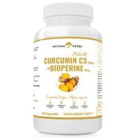 KURKUMINA + PIPERYNA CURCUMIN C3 turmeric 60kaps