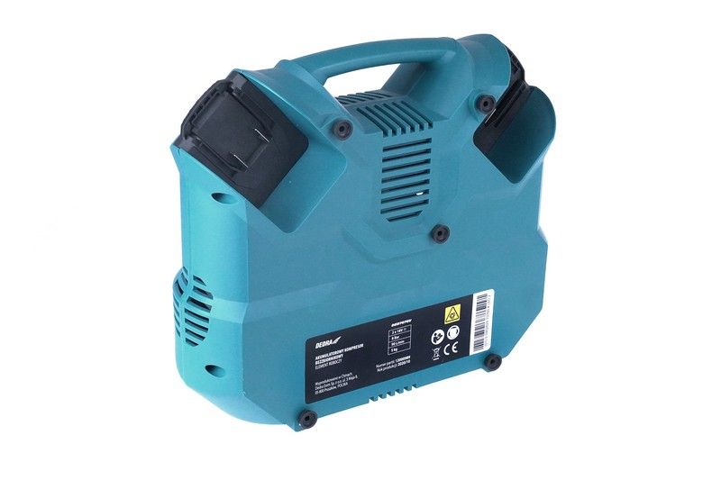 KOMPRESOR AKUMULATOROWY 2*18V SAS+ALL - DED7076V zdjęcie 4