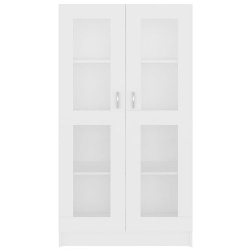 Witryna biała 82x30x150cm VidaXL na Arena.pl
