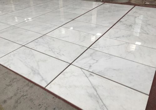 Gres BIAŁY MARMUR poler 120x60 WYSOKI POŁYSK gat.I na Arena.pl