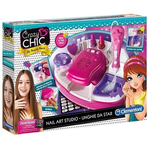 Clementoni Crazy Chic Studio Paznokci 78257 na Arena.pl