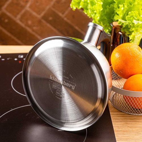 czajnik stalowy z gwizdkiem 2,5l klausberg kb-7951 na Arena.pl