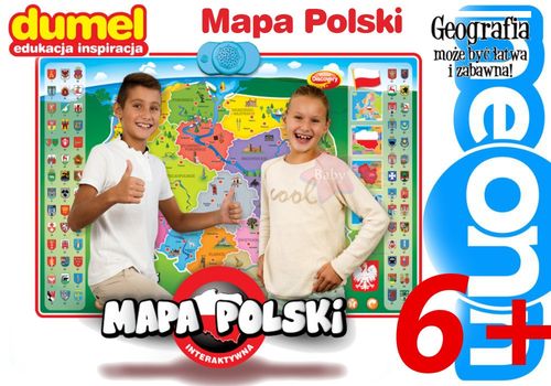 Dumel discovery interaktywna mapa polski na Arena.pl