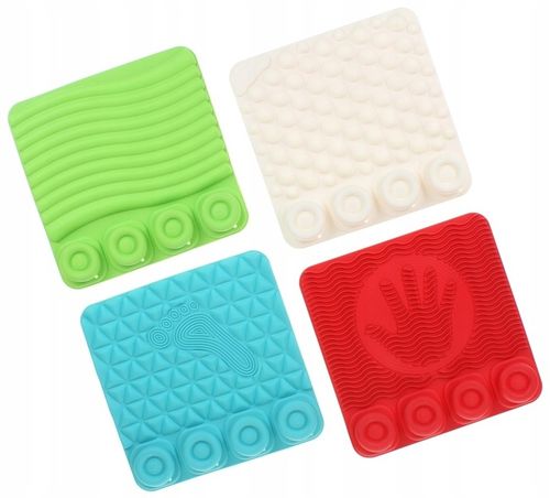 CLEMENTONI ŚCIEŻKA SENSORYCZNA MATA SOFT CLEMMY KLOCKI MIĘKKIE 17352 na Arena.pl