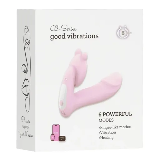 Silicone vibrator 3 speeds, 6 frequencies Finger function, Heating + APP control na Arena.pl