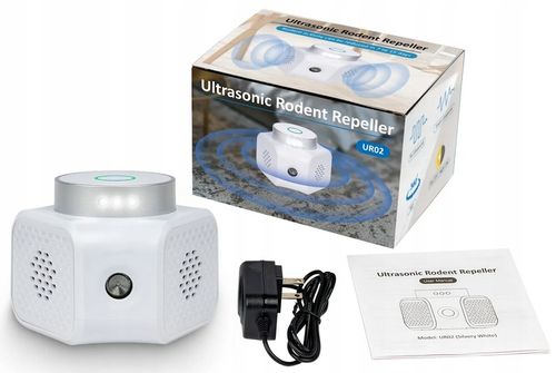ULTRADŹWIĘKOWY ODSTRASZACZ SZCZURÓW MYSZY KUN I GRYZONI 9 ŚWIATEŁ na Arena.pl