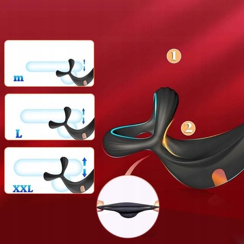 Wielofunkcyjny wibrator prostaty APP Triangle Ring na Arena.pl