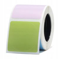 NIIMBOT ETYKIETY Naklejki do drukarki M2 KOLOROWE Okrągłe 31x31mm 220x