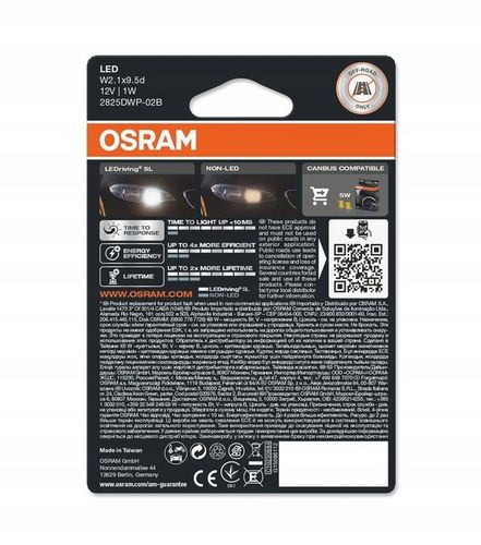 Osram żarówka Led Premium New W5W 6000 K BIAŁA na Arena.pl