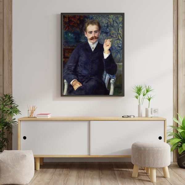 Albert Cahen d’Anvers, Pierre-Auguste Renoir - plakat 21x29,7 cm zdjęcie 2