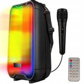 KOLUMNA 1200W GŁOŚNIK BEZPRZEWODOWY BOOMBOX MOBILNY SYSTEM NAGŁOŚNIENIOWY