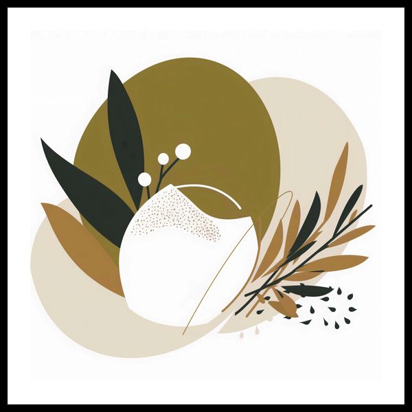 Plakat 70x70cm Botaniczna Esencja zdjęcie 3