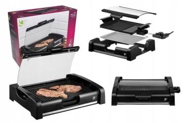 Grill elektryczny z pokrywą LAFE GRL003 1650 W Stołowy Na balkon na Arena.pl