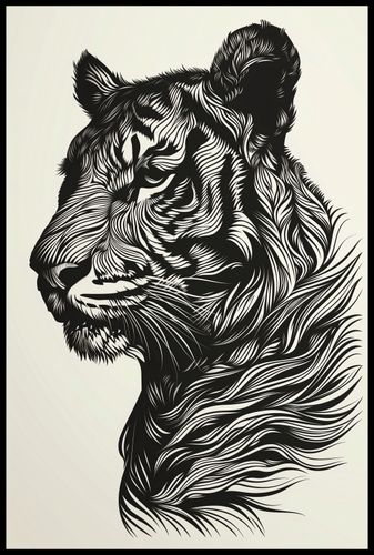Plakat 61x91,5cm Tygrysi Gwizd na Arena.pl