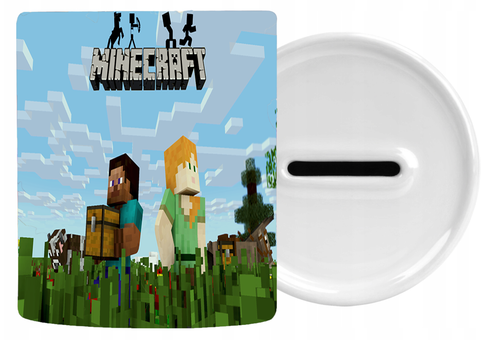 Skarbonka Ceramiczna Minecraft - Nowy Świat na Arena.pl