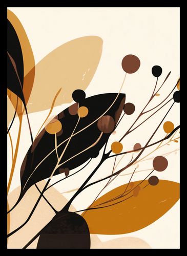 Plakat 50x70cm Jesienne Sylwety na Arena.pl