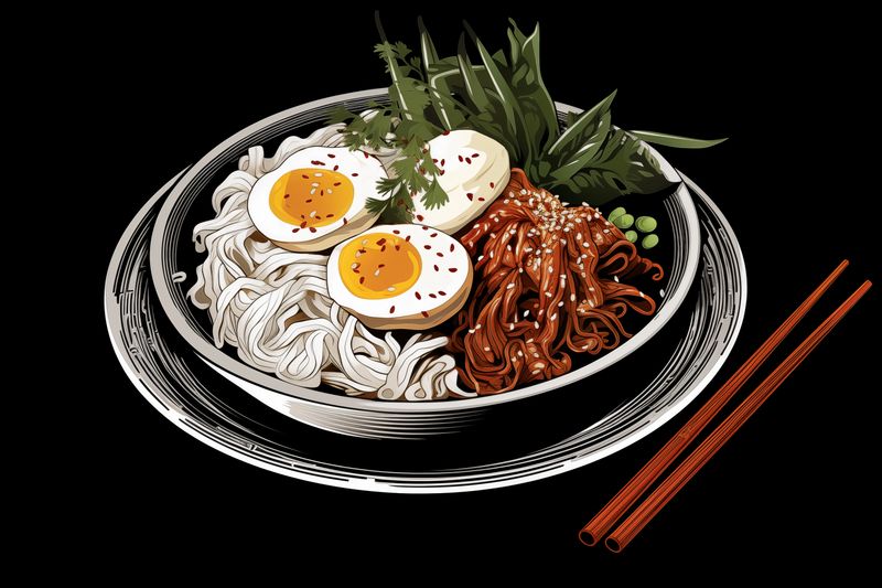 Plakat 45x30cm Ramen w Sztuce zdjęcie 1
