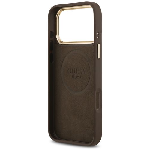 etui guess 4g logo plate magsafe do      iphone 17 pro max brązowy na Arena.pl