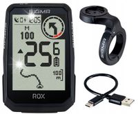 LICZNIK ROWEROWY Z NAWIGACJĄ GPS SIGMA ROX 4.0 ANT+ AZYMUT WYSOKOŚĆ PLMENU