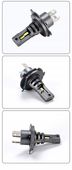 Żarówki LED H4 6500K 80W Mocne Białe Światło CANBUS Plug & Play