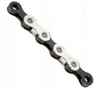 Łańcuch rowerowy KMC E12 12s 130 ogniw ebike czarno-srebrny spinka