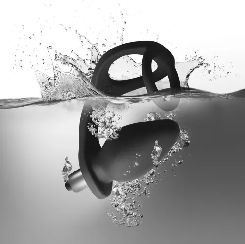 rocks off ro-zen - system wibrujący z pierścieniem silikonowym, czarny na Arena.pl