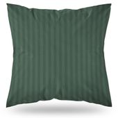 Poszewka Na Poduszkę 40X40 Bawełna Adamaszek - Oliwkowa