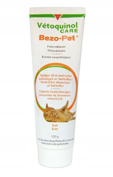 Bezo-pet 120 g pasta odkłaczająca dla kotów zdjęcie 1