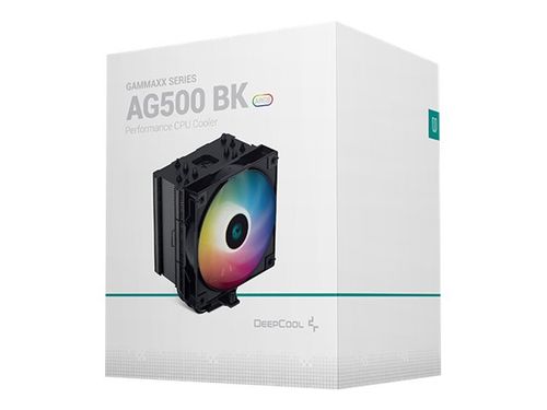 Deepcool | Chłodzenie CPU | AG500 BK ARGB | Czarne | Intel, AMD na Arena.pl