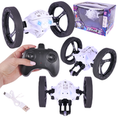 Auto Samochód Zdalnie Sterowany Na Pilota Obrót Led Skaczący 80C Bounce