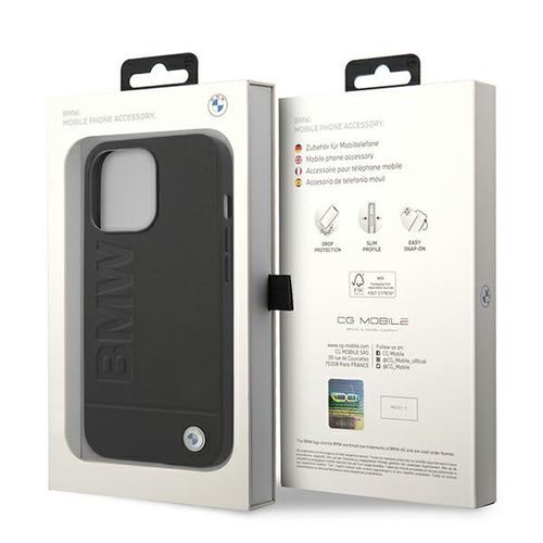 Etui BMW do iPhone 14 Pro Max 6,7"", Czarny na Arena.pl