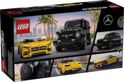 LEGO SPEED 10+ AUTO MERCEDES DWA SAMOCHODY MERCEDES AMG G63 I SL63 76924 na Arena.pl
