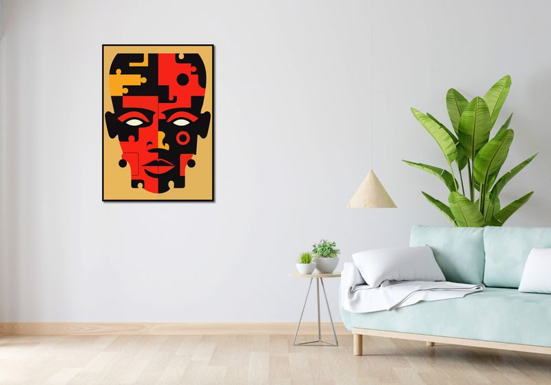 Plakat 67,5x95cm Puzzle Tożsamości zdjęcie 4