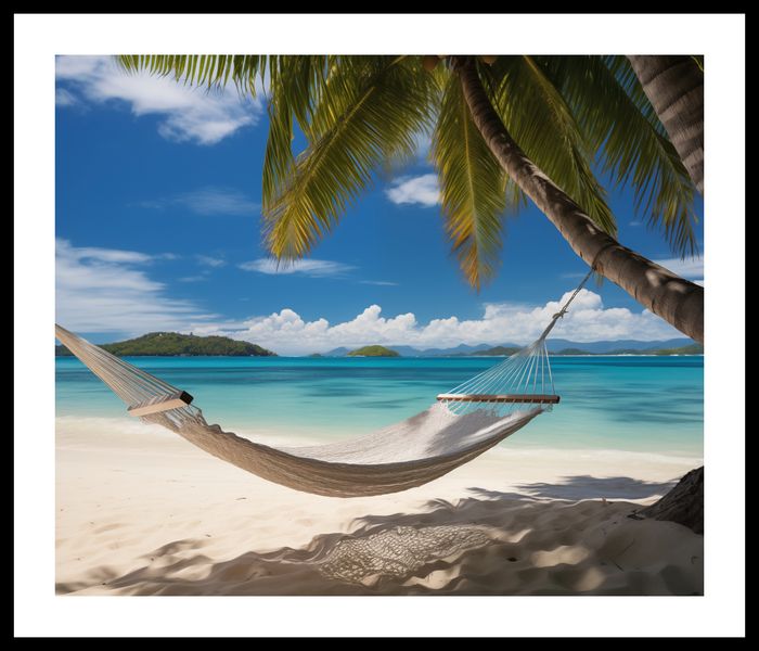 Plakat 60x50cm Rajska Ucieczka zdjęcie 3