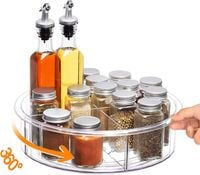 Organizer Pojemnik Podstawka obrotowa Plastikowa