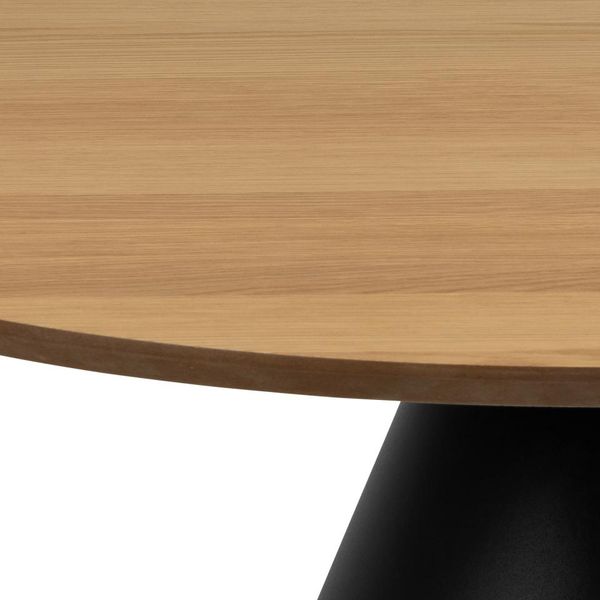 Stolik Soli 85cm dąb/czarny zdjęcie 2