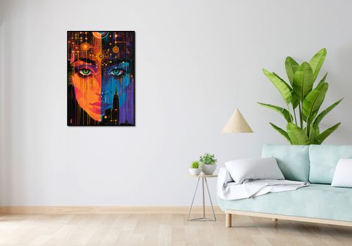 Plakat 64x90cm Cyfrowa Psyche na Arena.pl
