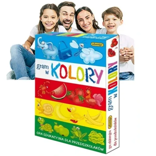 GRA EDUKACYJNA dla 4 Latka Gram w Kolory ZABAWA na Arena.pl