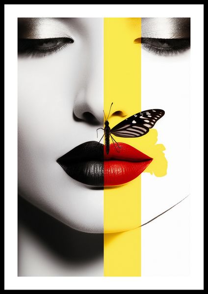 Plakat 40x60cm Motyla Piękność zdjęcie 3