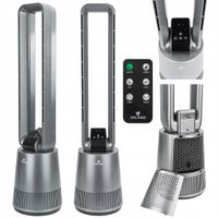 WENTYLATOR BEZŁOPATKOWY PODŁOGOWY OSCYLACJA TIMER WYŚWIETLACZ LCD PILOT