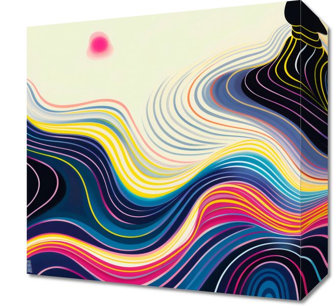 Obraz 30x30cm Wodnista Tafla zdjęcie 1