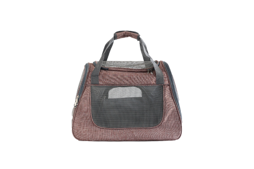 Transporter dla kota psa do 7 kg cappucino torba PETVENTURE 45x25x34cm na Arena.pl