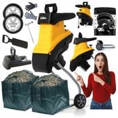 ROZDRABNIACZ ELEKTRYCZNY SAMOZASYSAJĄCY RĘBAK DO GAŁĘZI GŁADKOLUFOWY