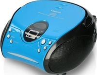 Radioodtwarzacz Radio CD Lenco SCD-24 FM LCD Niebieski