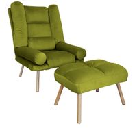 FOTEL TOKIO ROZKŁADANY Z PODNÓŻKIEM N. DĄB BL75