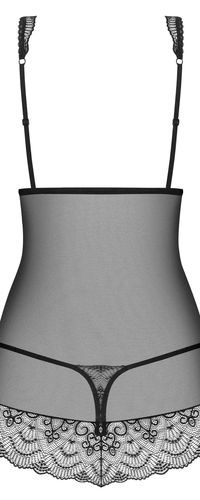 Firella babydoll i stringi czarny - niezapomniana noc Obsessive S/M na Arena.pl