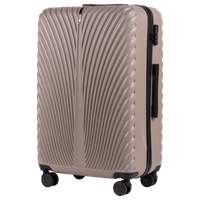 SN120 SWAN, Walizka duża ABS+ L Wings, BEIGE