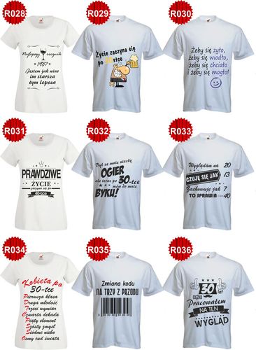 KOSZULKA T-SHIRT z napisem energia to 75% sukcesu na Arena.pl