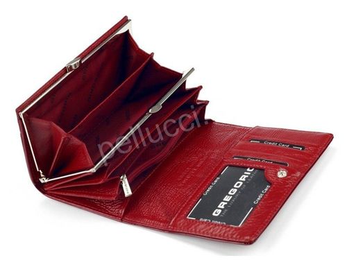 Portfel damski skórzany PELLUCCI PT-101 Popiel na Arena.pl